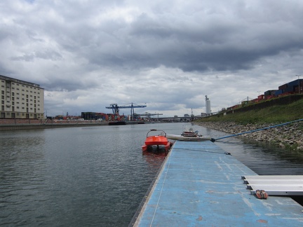 MRC Harbor Dock - View toward the city